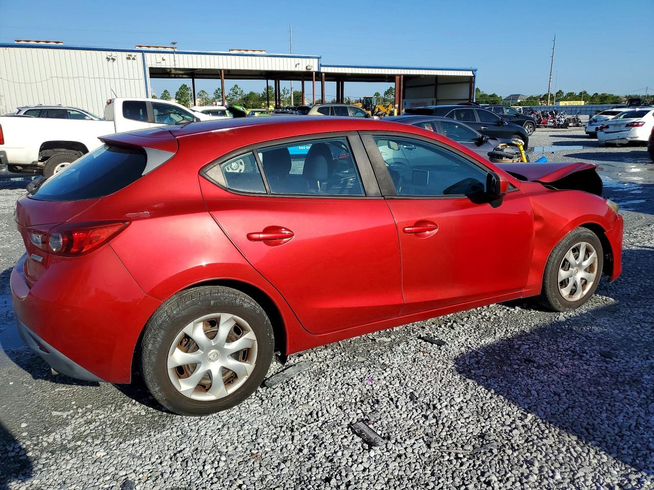 2015 Mazda 3 Sport Red vin: JM1BM1K70F1224322