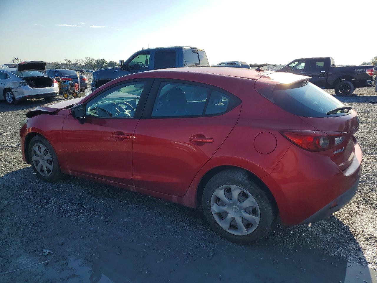 2015 Mazda 3 Sport Red vin: JM1BM1K70F1224322