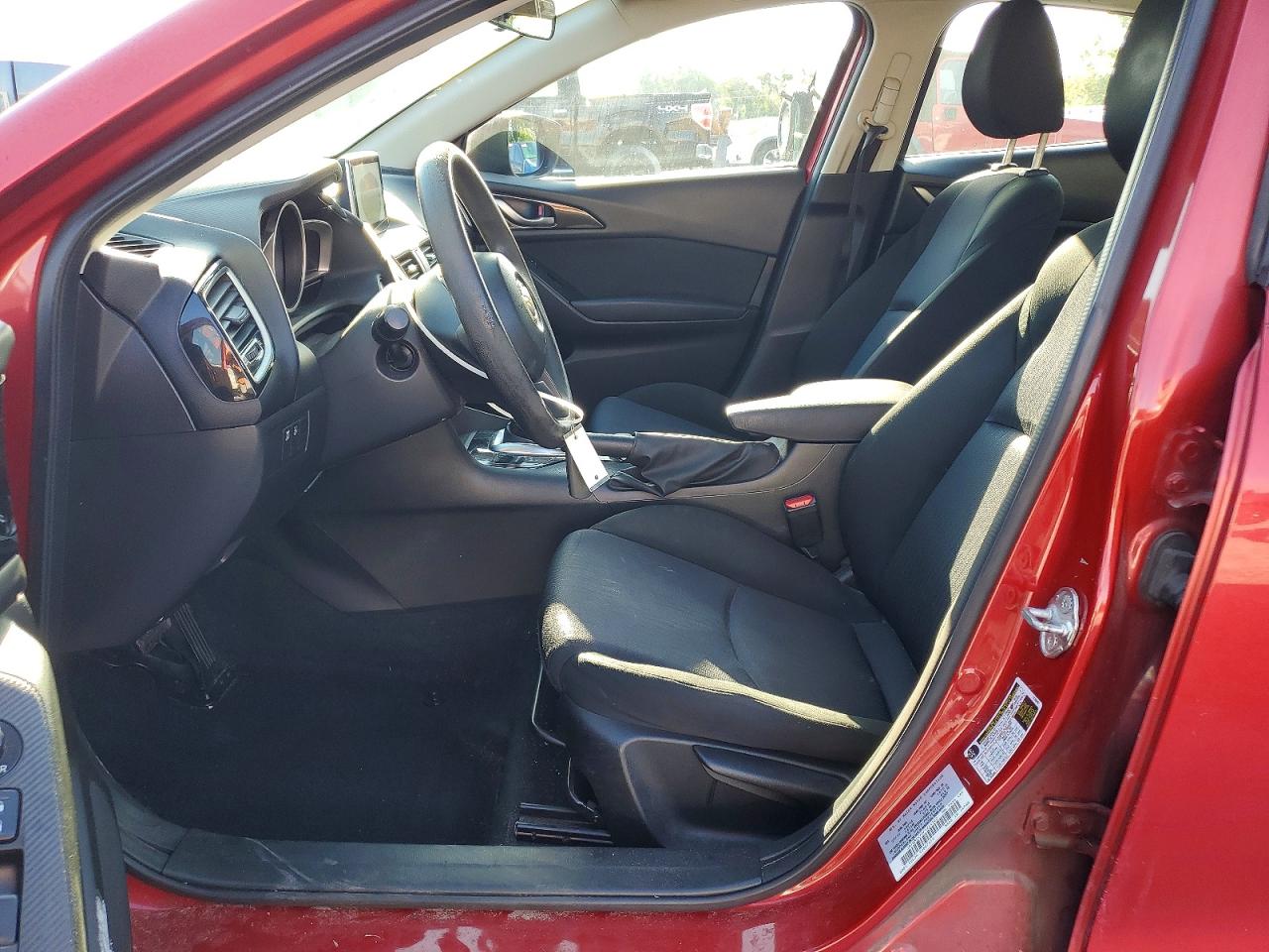 2015 Mazda 3 Sport Red vin: JM1BM1K70F1224322