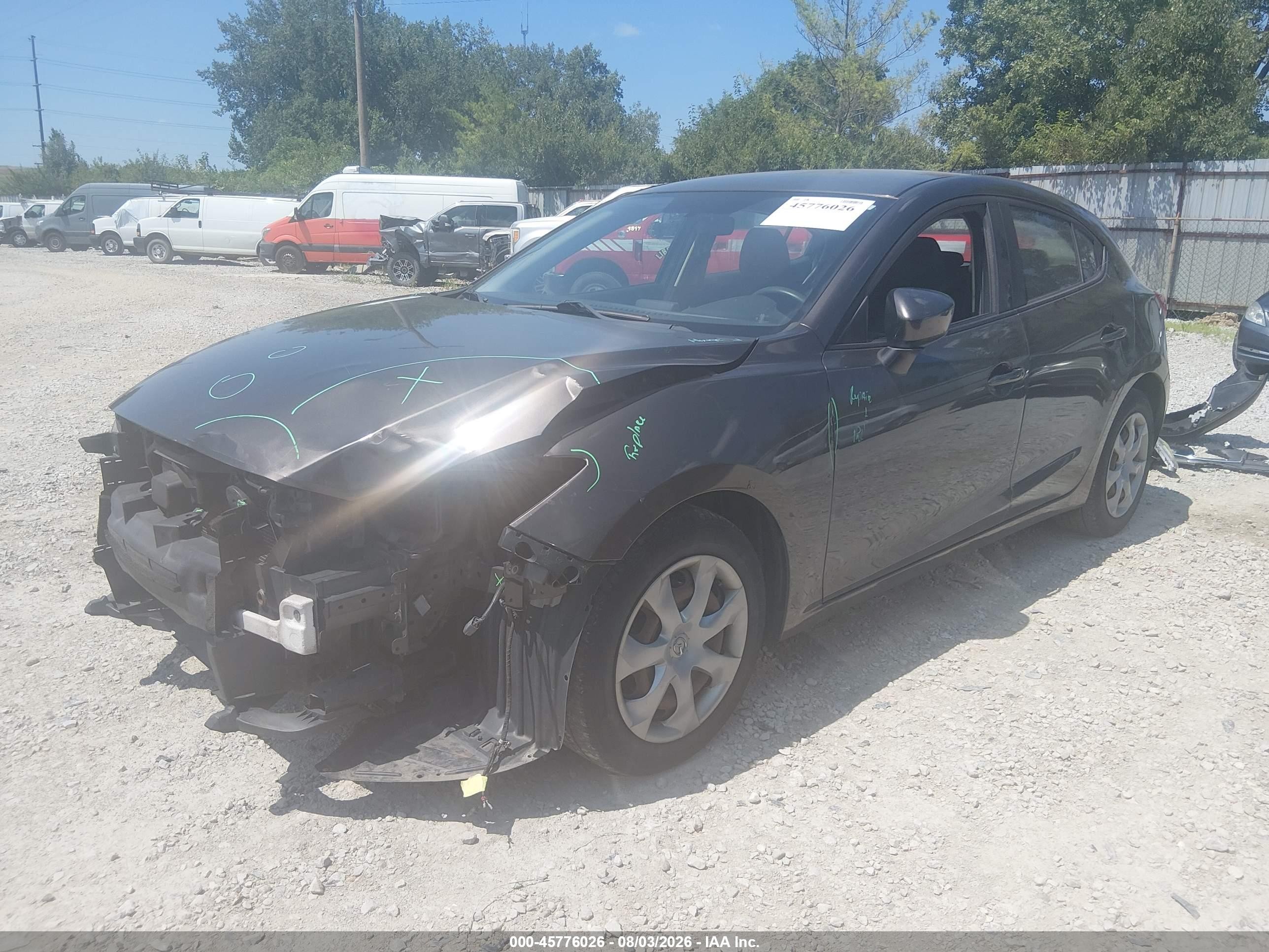 2014 Mazda Mazda3 I Sport Черный vin: JM1BM1K71E1136975