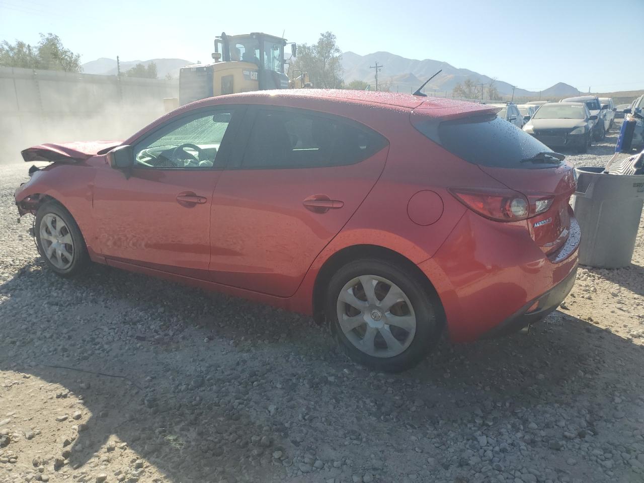 2014 Mazda 3 Sport Burgundy vin: JM1BM1K71E1144333