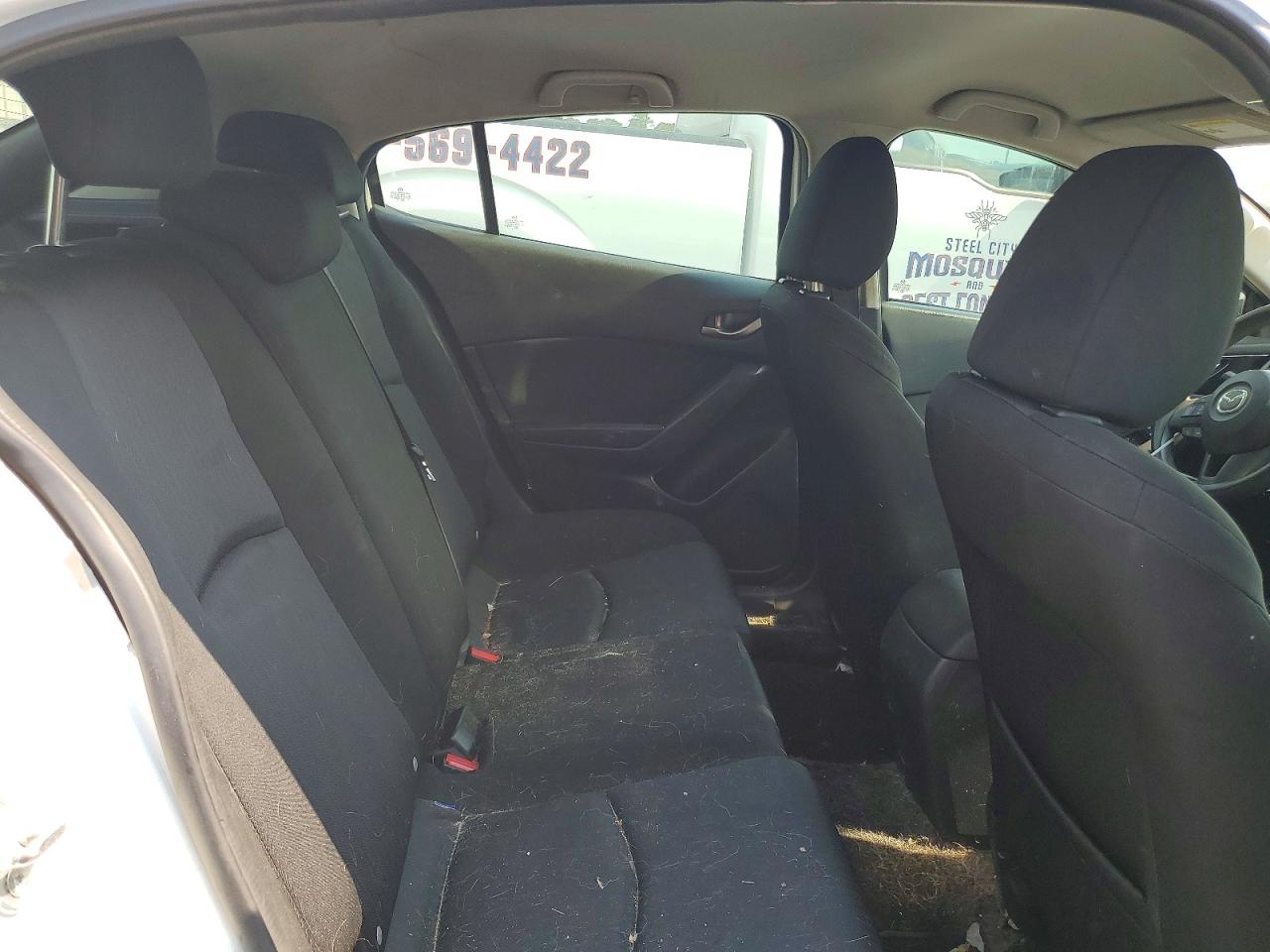 2014 Mazda 3 Sport White vin: JM1BM1K71E1144896