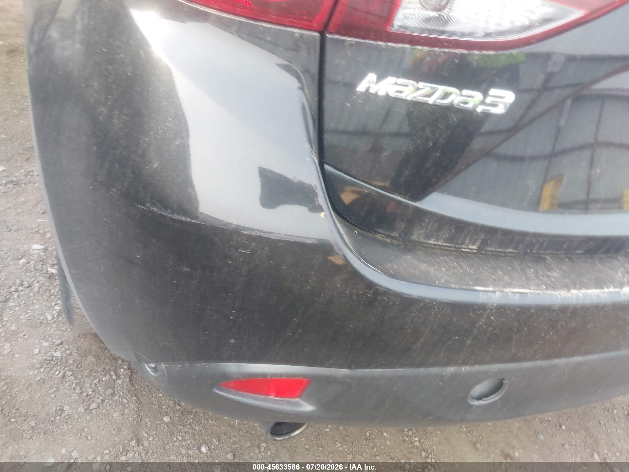 2014 Mazda Mazda3 I Sport Black vin: JM1BM1K71E1194245
