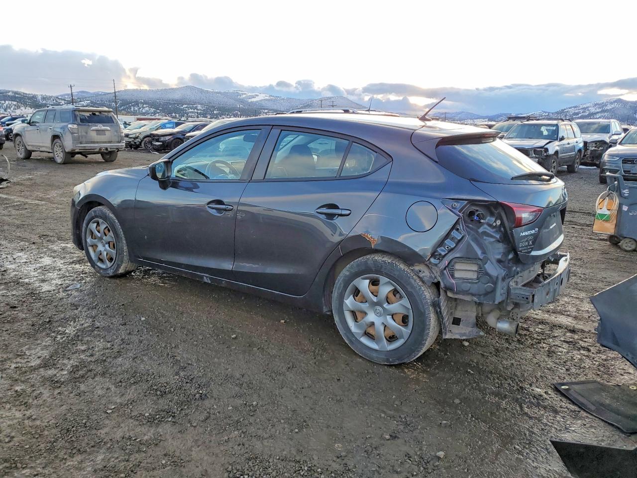 2015 Mazda 3 Sport Угольный vin: JM1BM1K71F1239718
