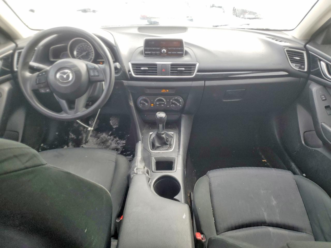 2014 Mazda 3 Sport White vin: JM1BM1K72E1178779