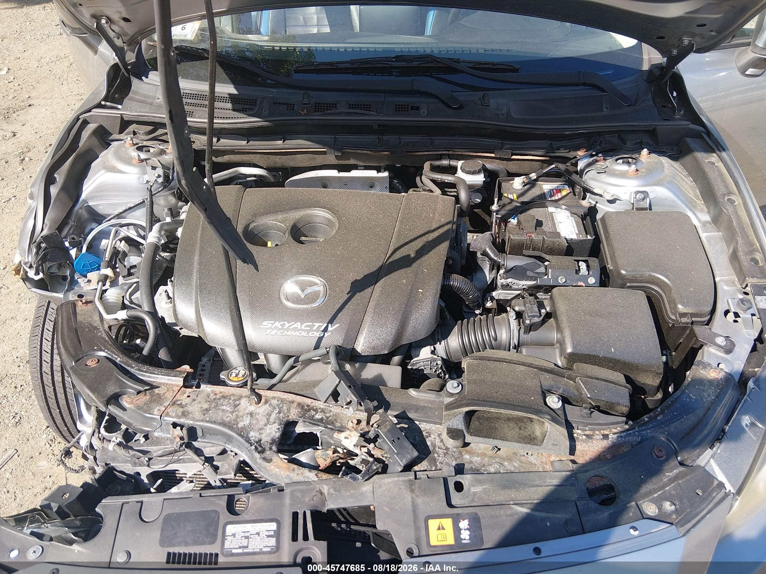 2015 Mazda Mazda3 I Sport Серебряный vin: JM1BM1K72F1271285