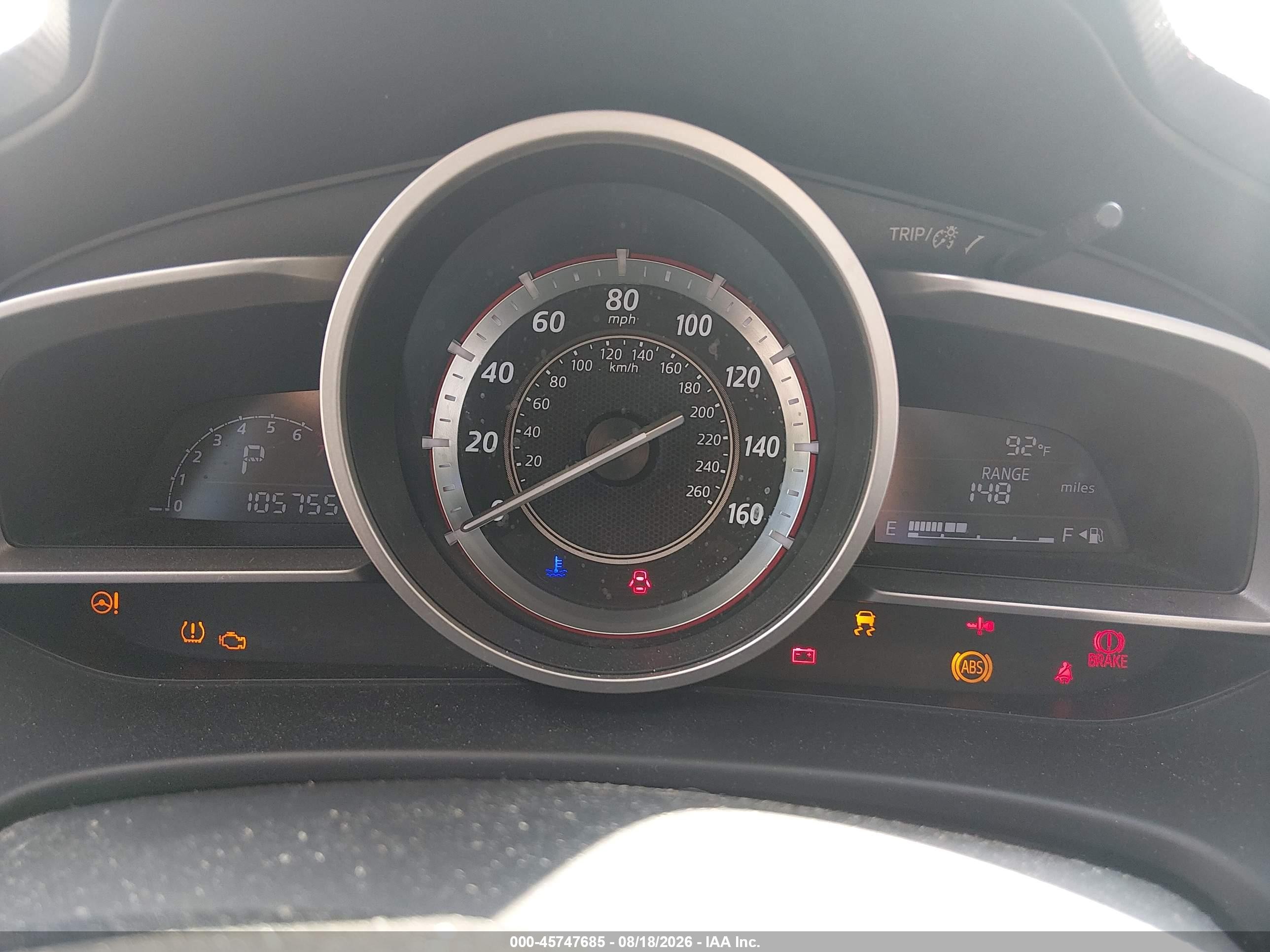 2015 Mazda Mazda3 I Sport Серебряный vin: JM1BM1K72F1271285