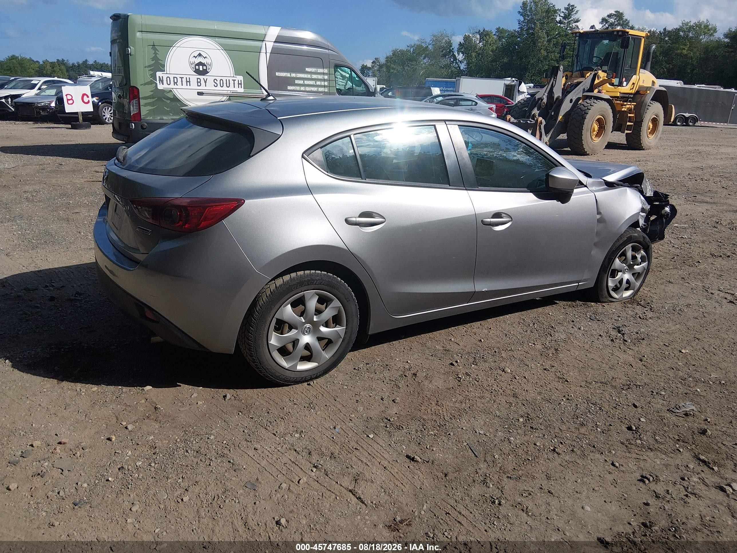 2015 Mazda Mazda3 I Sport Серебряный vin: JM1BM1K72F1271285