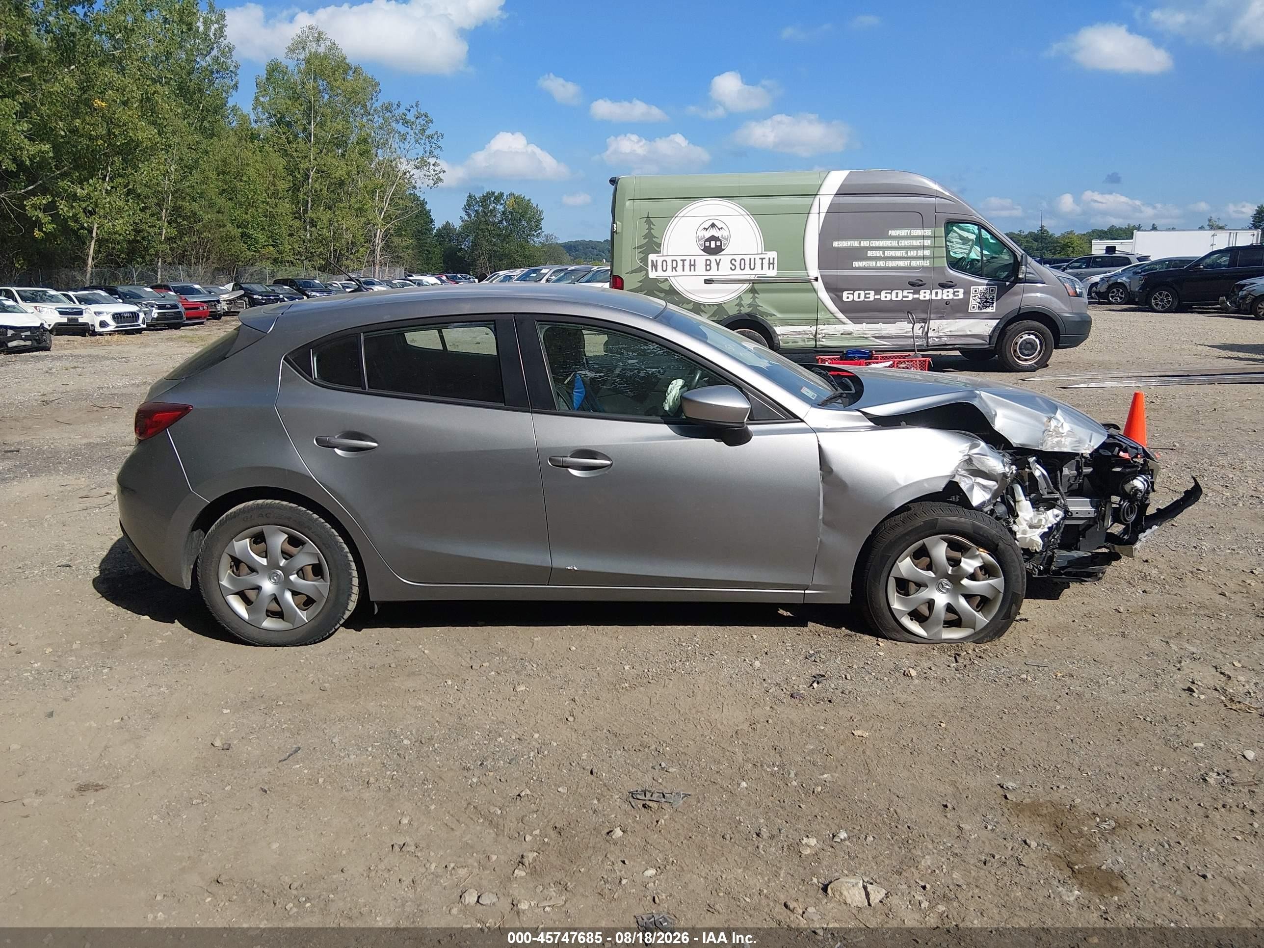 2015 Mazda Mazda3 I Sport Серебряный vin: JM1BM1K72F1271285