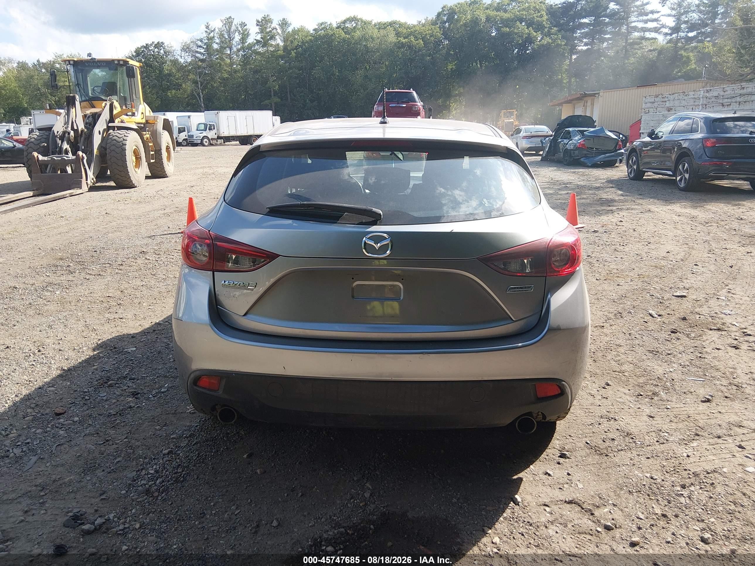 2015 Mazda Mazda3 I Sport Серебряный vin: JM1BM1K72F1271285