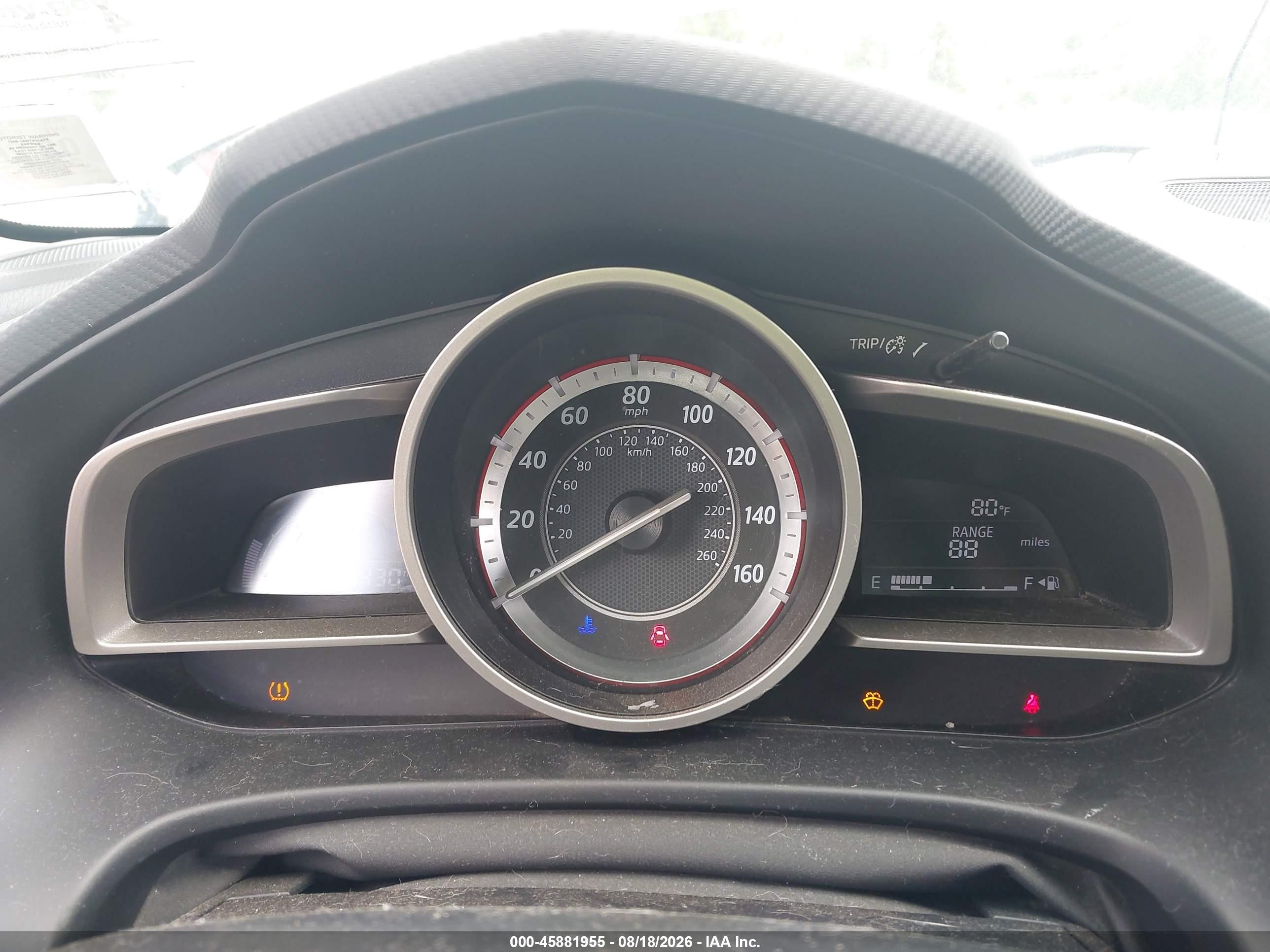 2014 Mazda Mazda3 I Sport Синий vin: JM1BM1K73E1171002
