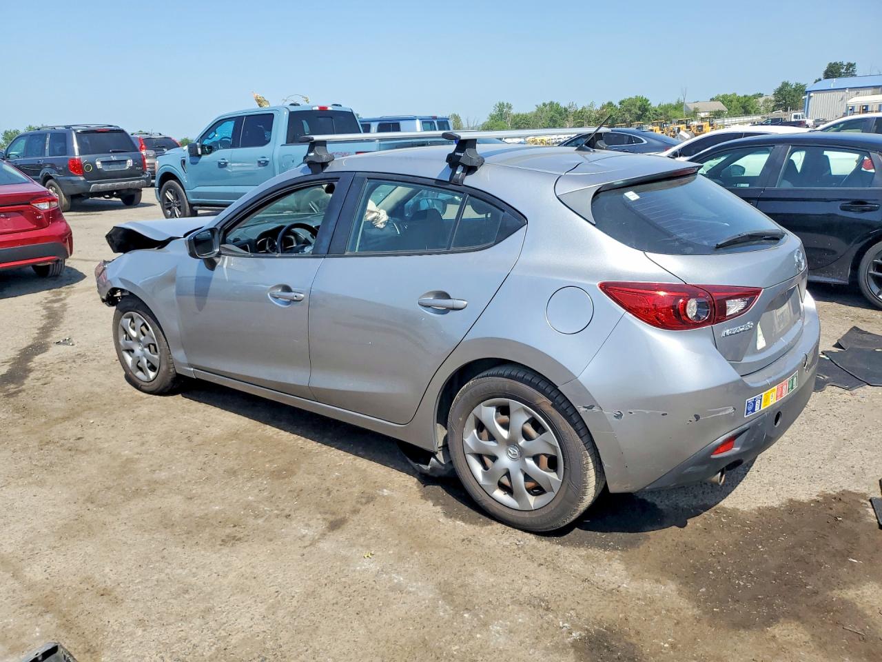 2014 Mazda 3 Sport Silver vin: JM1BM1K73E1200093