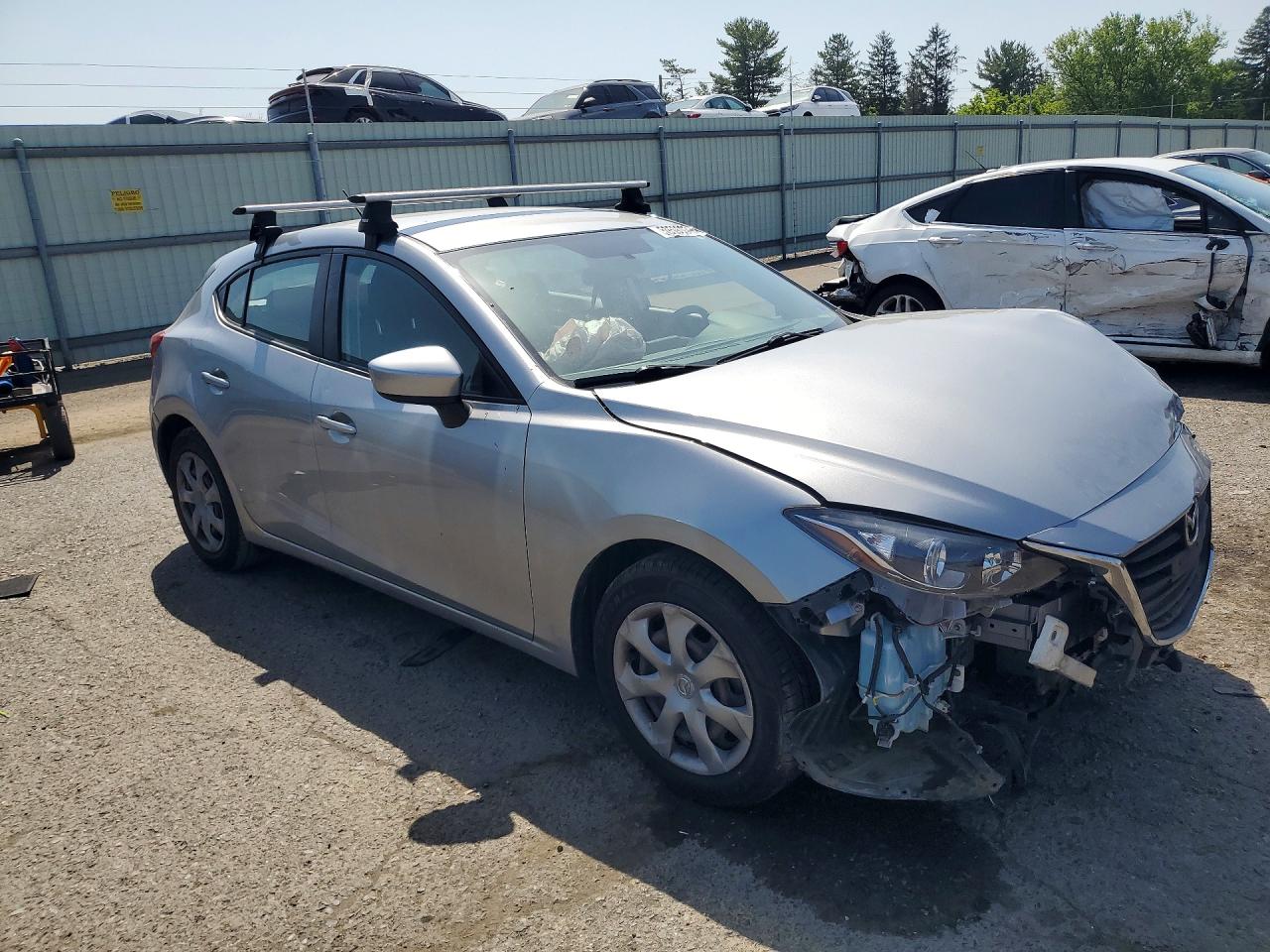 2014 Mazda 3 Sport Silver vin: JM1BM1K73E1200093
