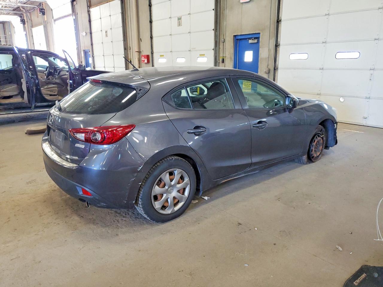 2014 Mazda 3 Sport Gray vin: JM1BM1K75E1149499