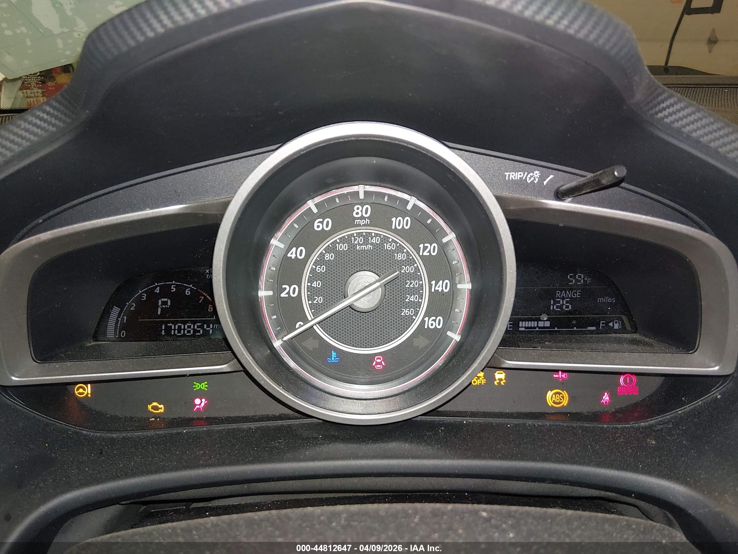 2014 Mazda Mazda3 I Sport White vin: JM1BM1K75E1202699