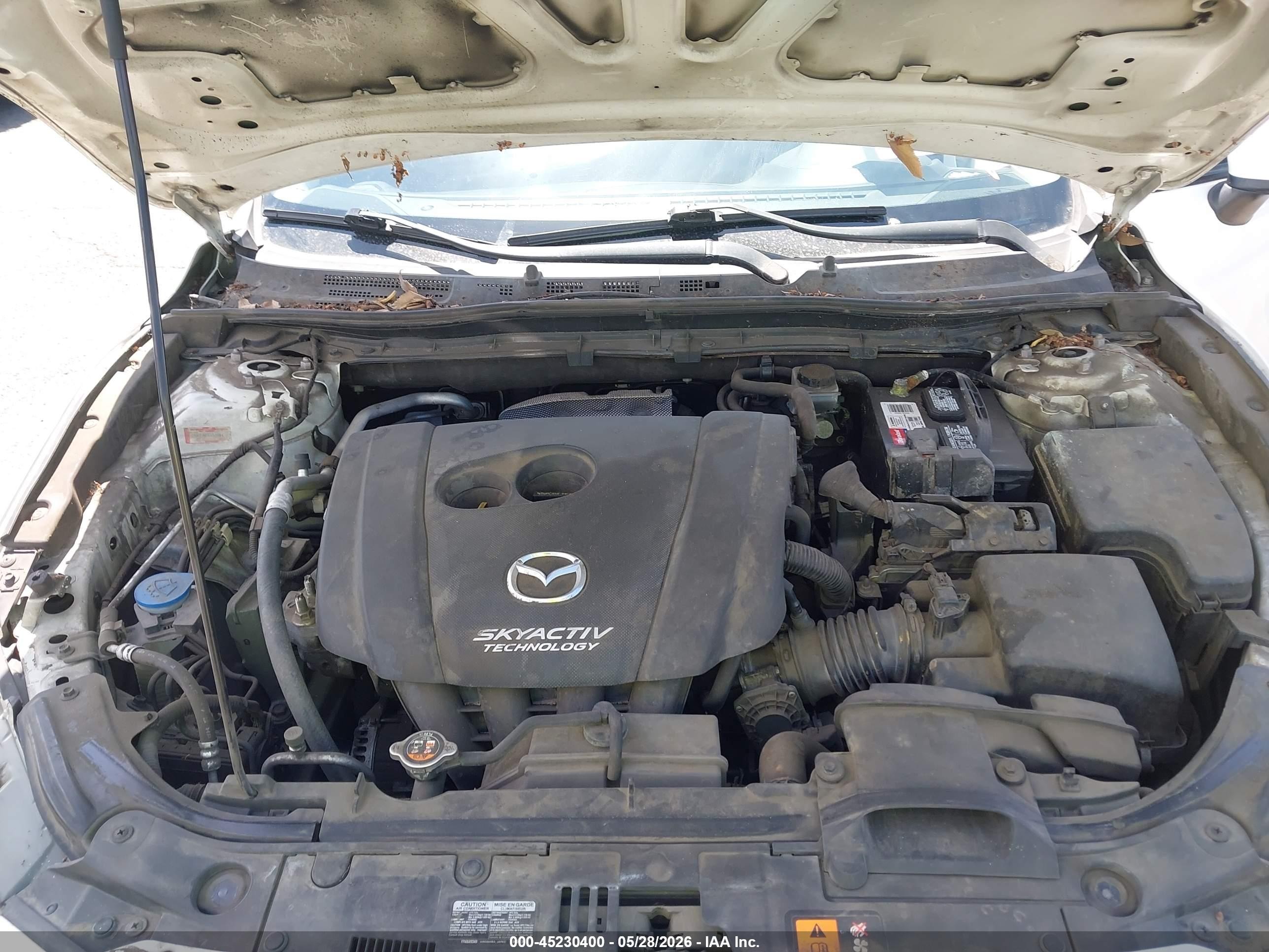 2015 Mazda Mazda3 I Sport Белый vin: JM1BM1K75F1252505