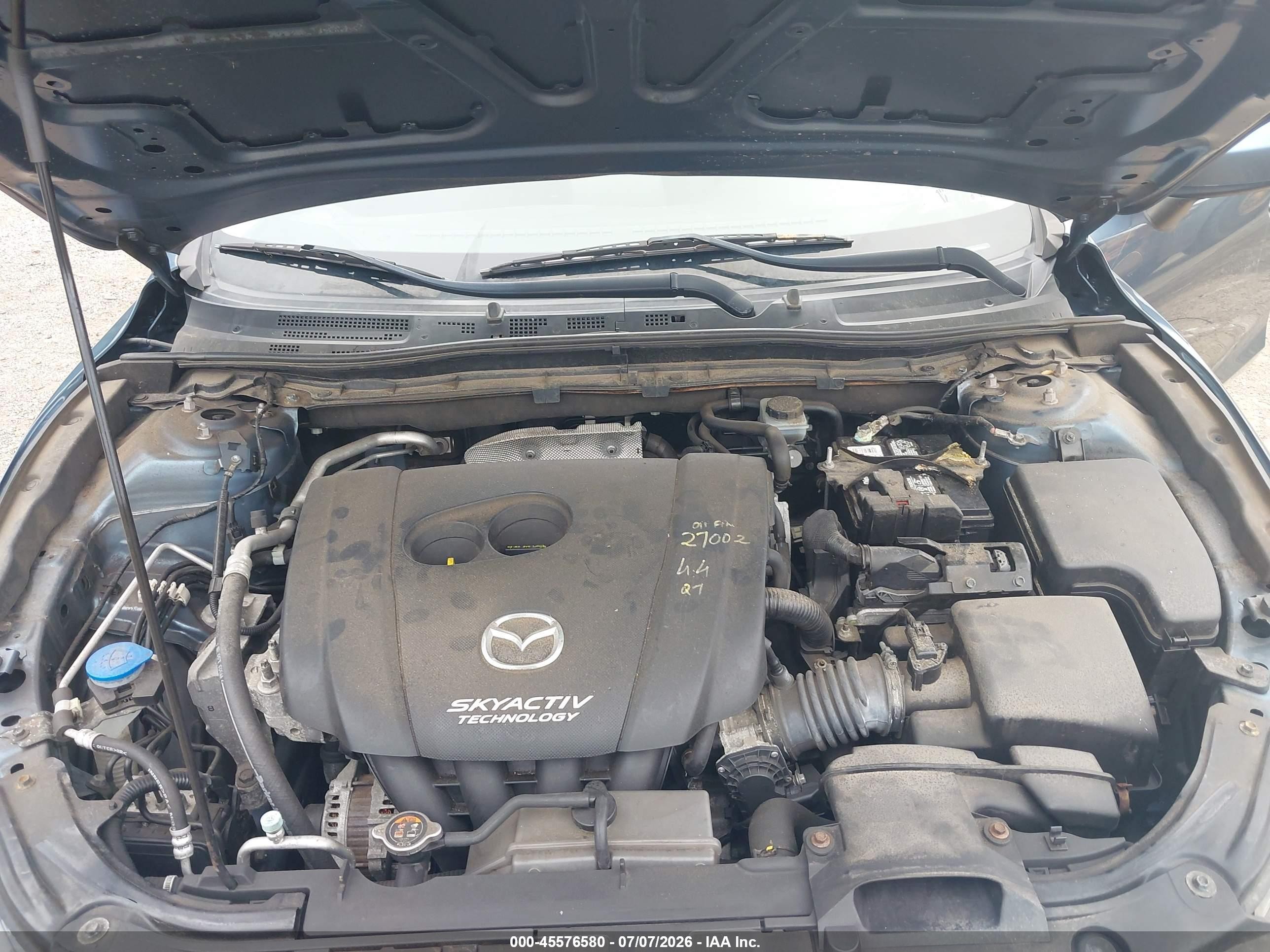 2014 Mazda Mazda3   Light Blue vin: JM1BM1K76E1133926