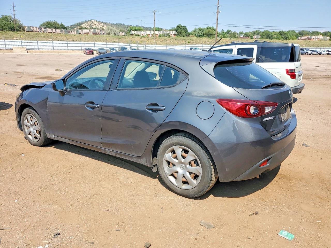 2014 Mazda 3 Sport Gray vin: JM1BM1K77E1188448