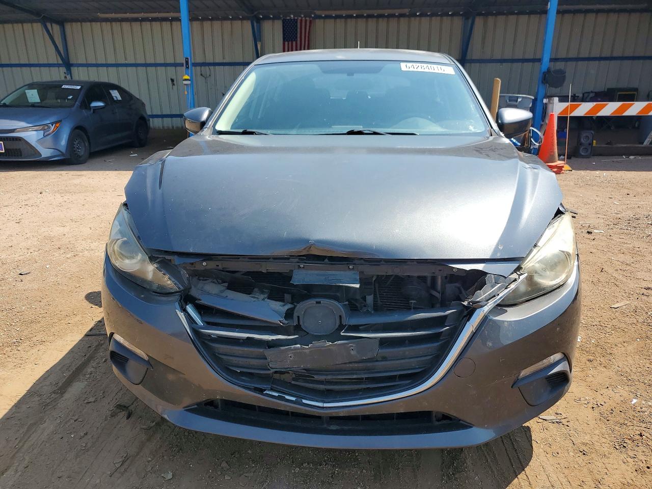 2014 Mazda 3 Sport Gray vin: JM1BM1K77E1188448