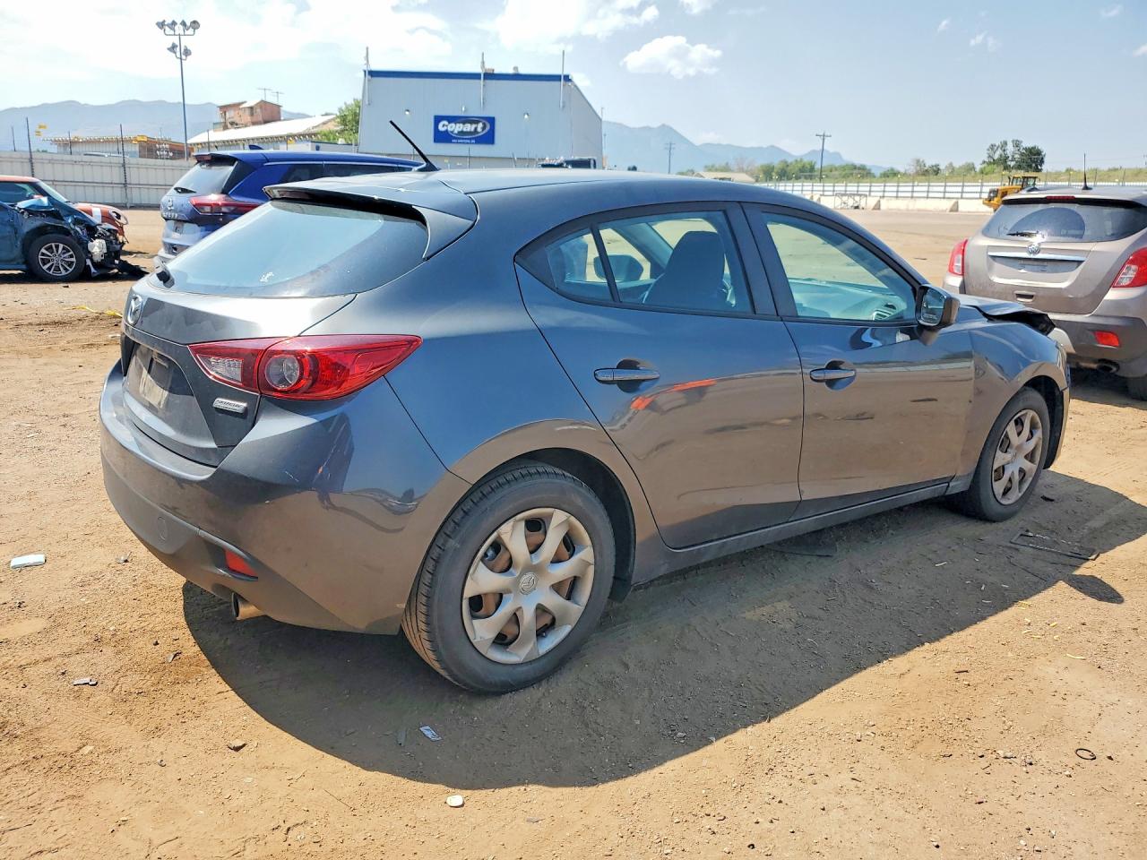 2014 Mazda 3 Sport Gray vin: JM1BM1K77E1188448