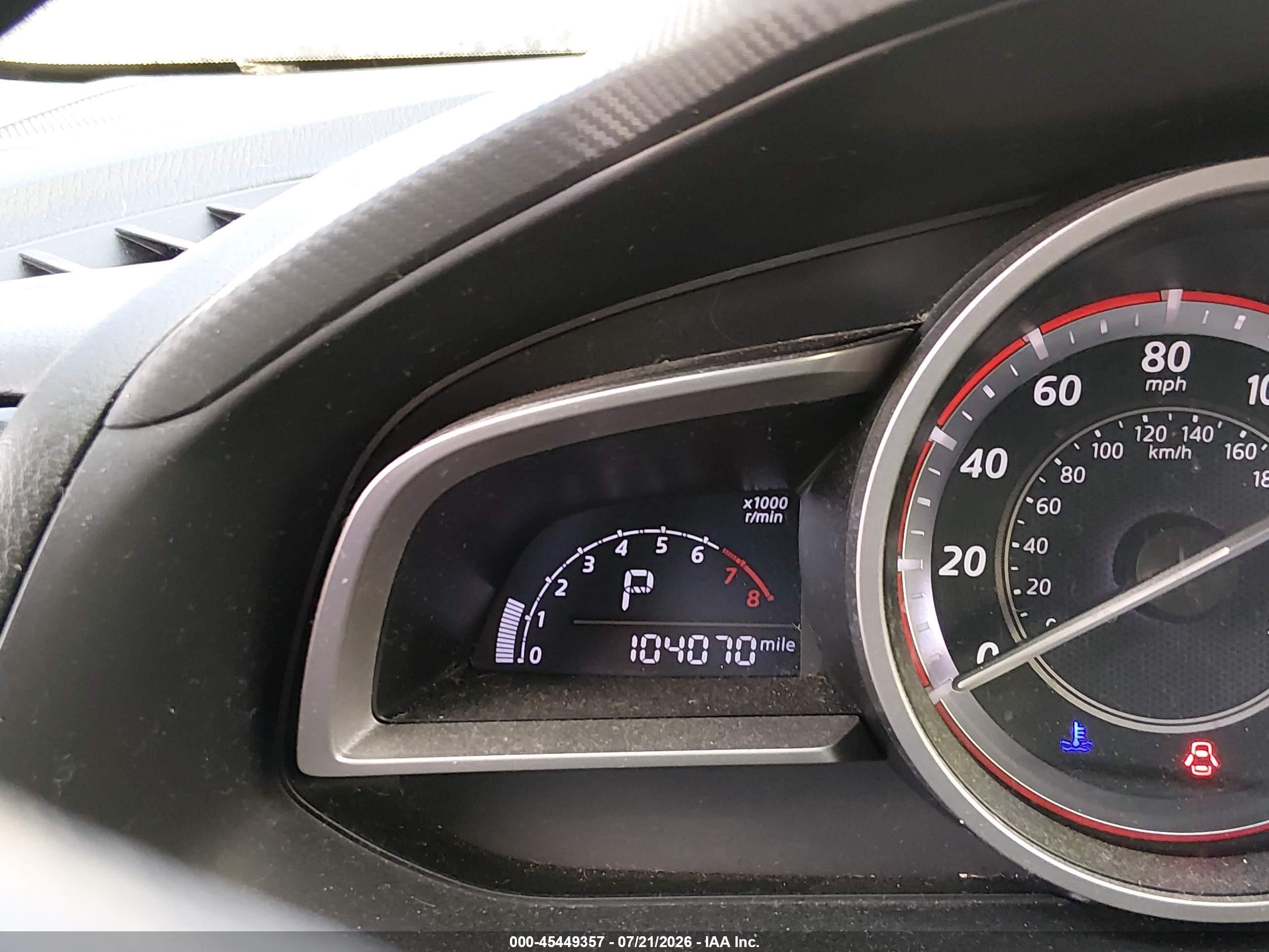 2015 Mazda Mazda3 I Sport Gray vin: JM1BM1K77F1257947