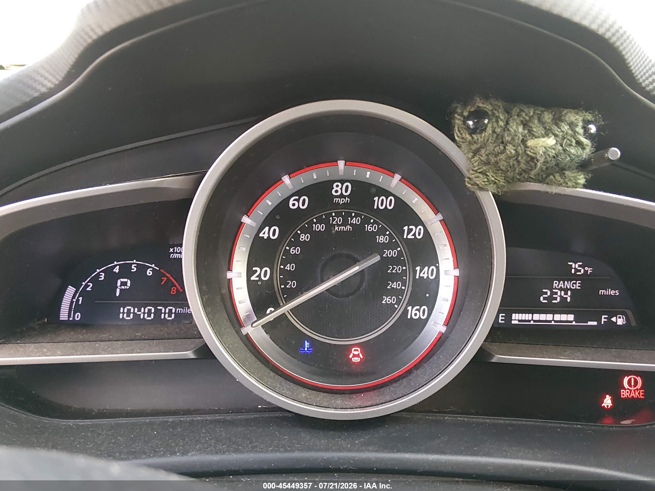 2015 Mazda Mazda3 I Sport Gray vin: JM1BM1K77F1257947