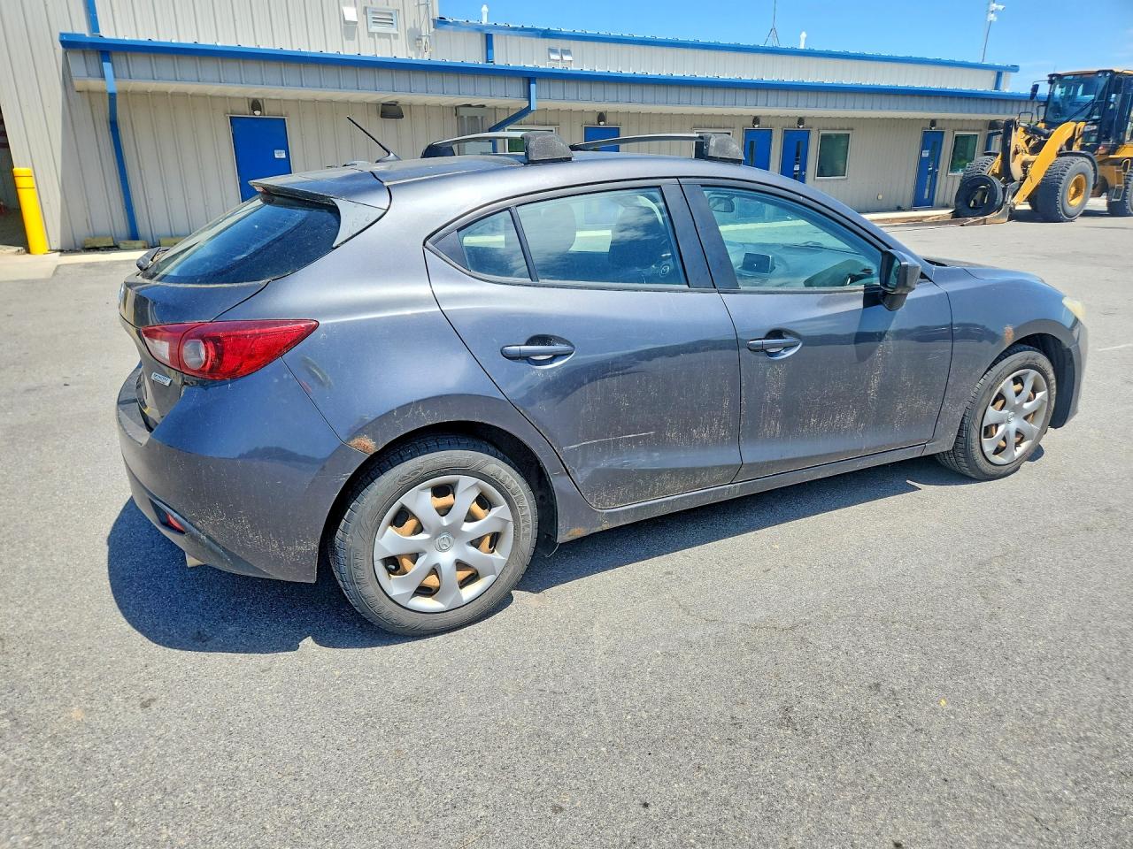 2014 Mazda 3 Sport Серый vin: JM1BM1K78E1171495