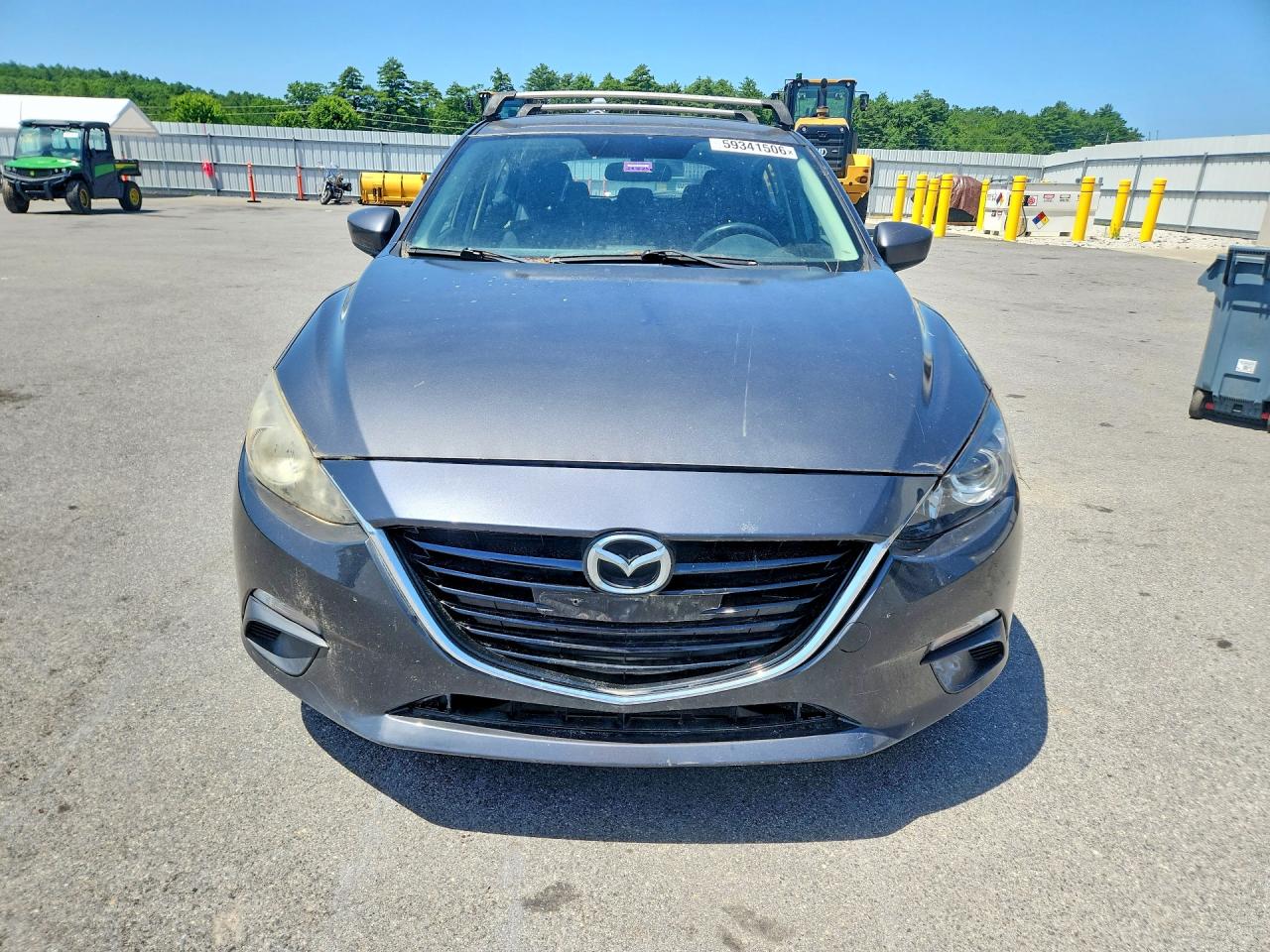 2014 Mazda 3 Sport Серый vin: JM1BM1K78E1171495