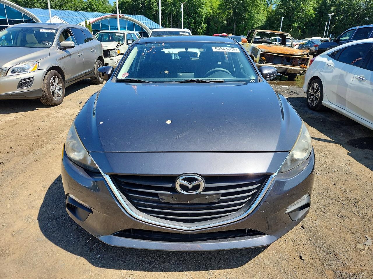 2015 Mazda 3 Sport Gray vin: JM1BM1K78F1272148
