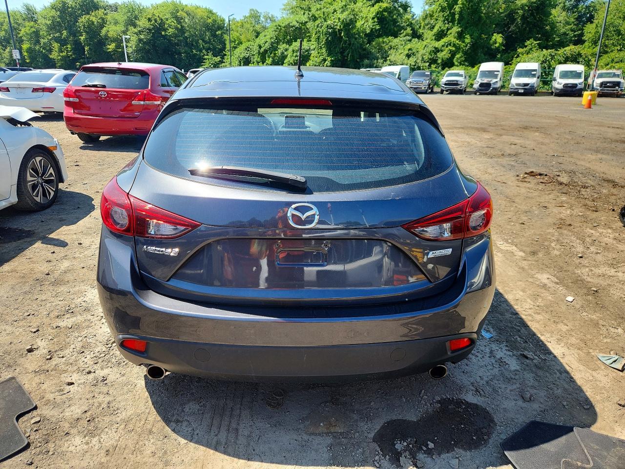 2015 Mazda 3 Sport Gray vin: JM1BM1K78F1272148