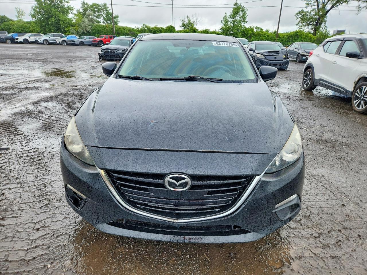 2014 Mazda 3 Sport Black vin: JM1BM1K79E1199905