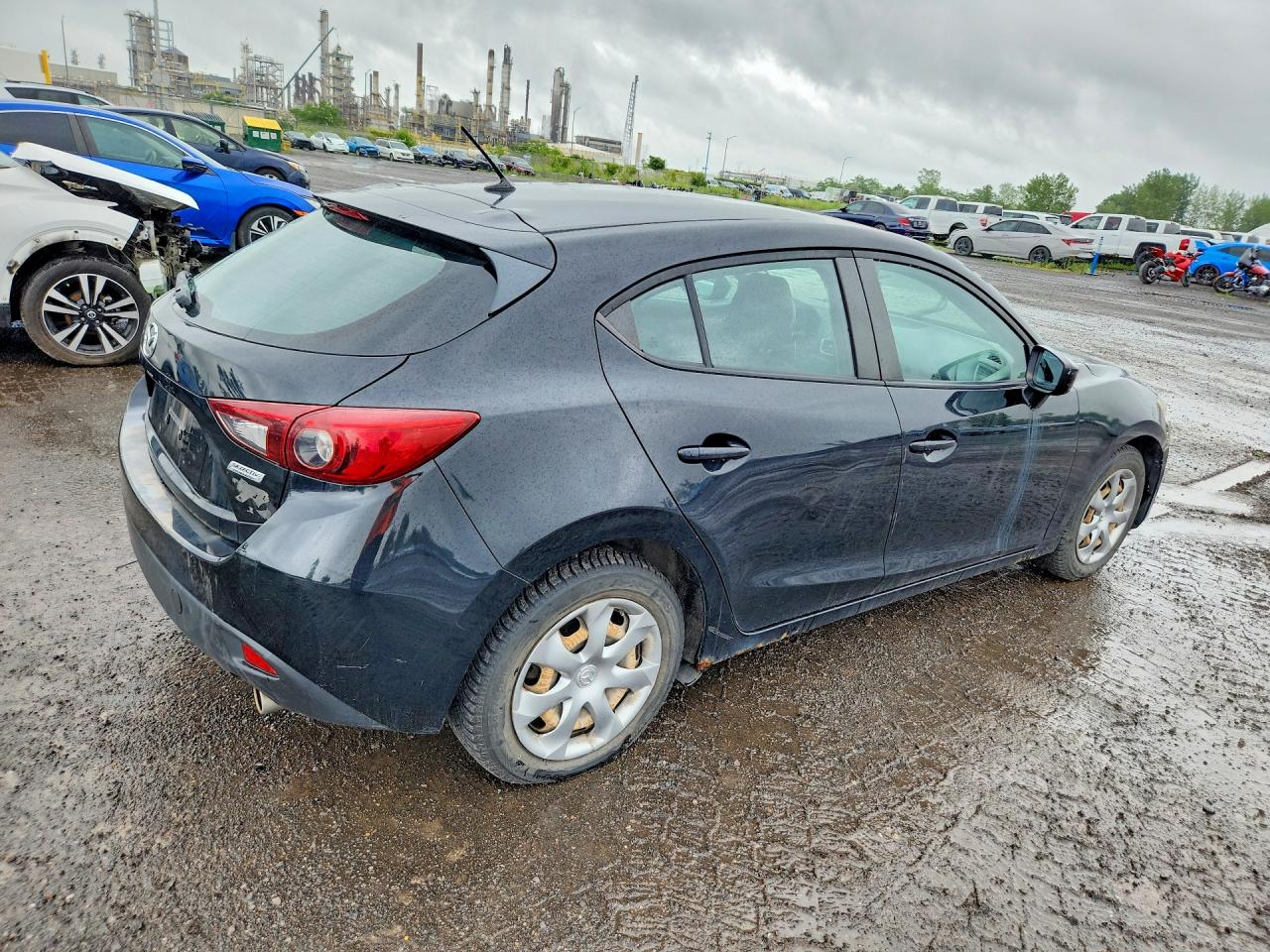 2014 Mazda 3 Sport Black vin: JM1BM1K79E1199905