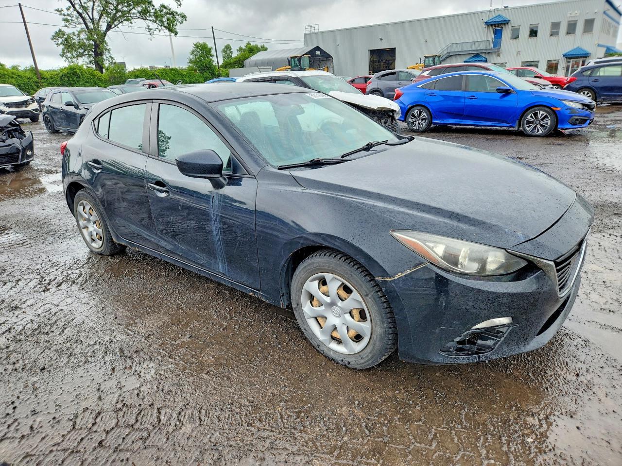 2014 Mazda 3 Sport Black vin: JM1BM1K79E1199905