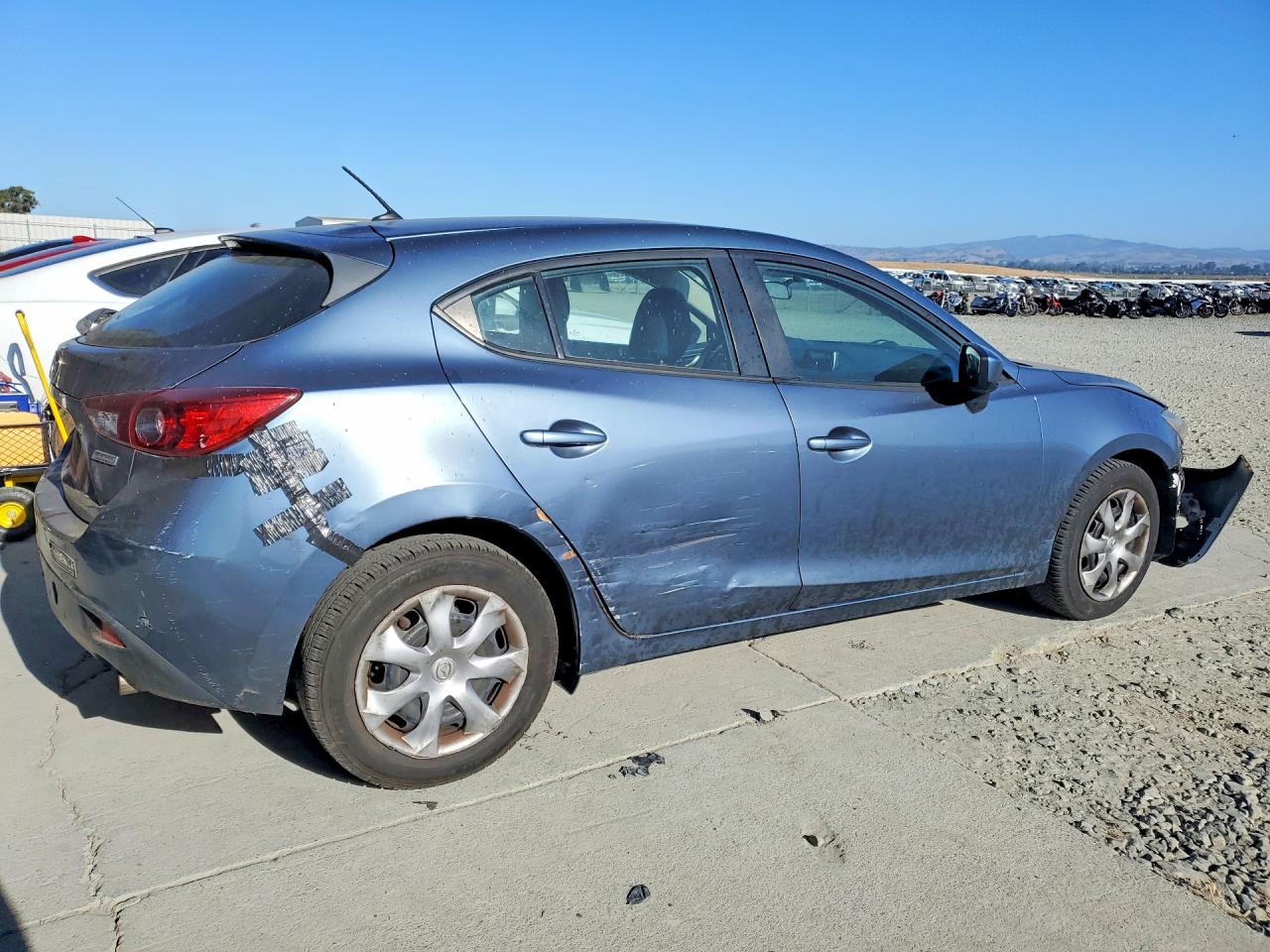 2014 Mazda 3 Sport Синий vin: JM1BM1K7XE1217599