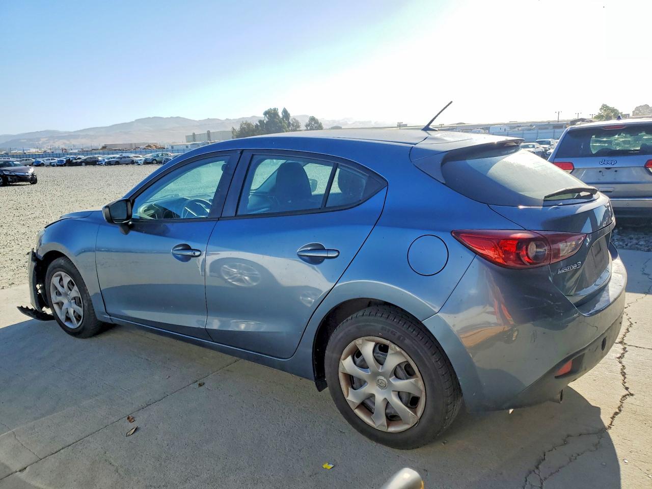 2014 Mazda 3 Sport Синий vin: JM1BM1K7XE1217599