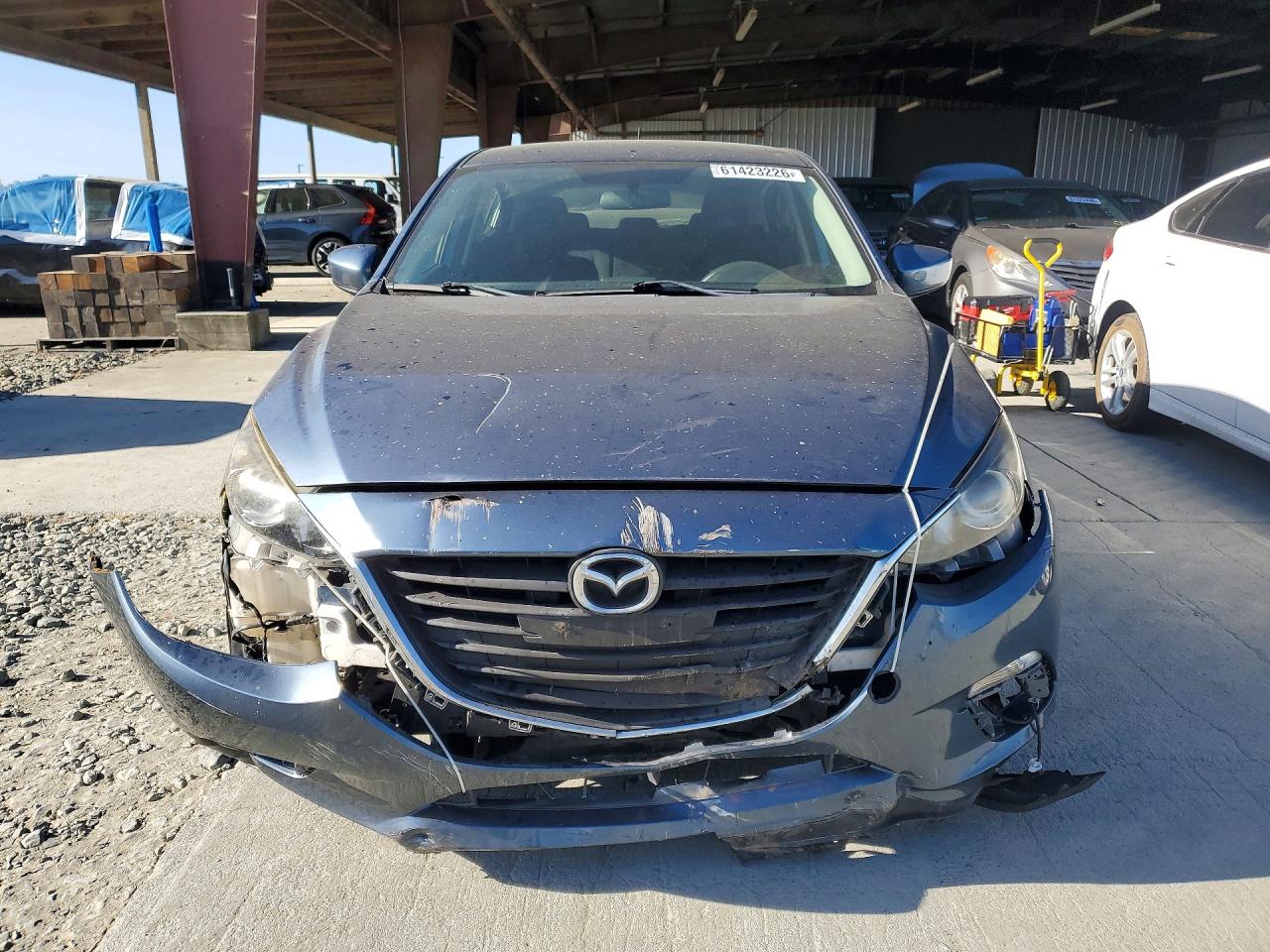 2014 Mazda 3 Sport Синий vin: JM1BM1K7XE1217599