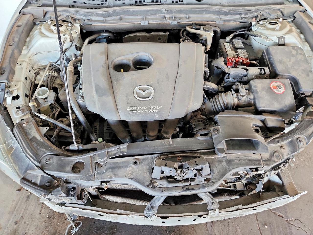 2014 Mazda 3 Touring Белый vin: JM1BM1L31E1136289