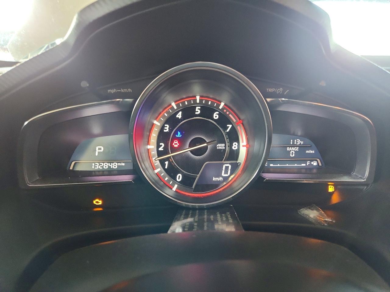 2014 Mazda 3 Touring Белый vin: JM1BM1L31E1136289