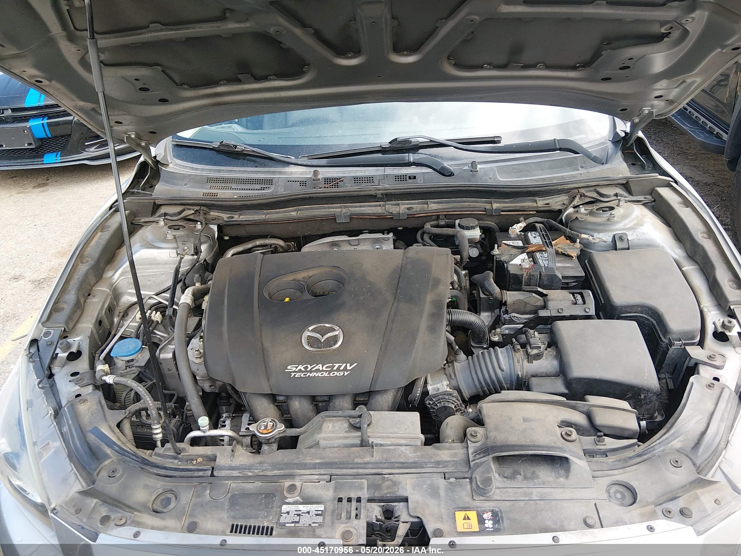 2014 Mazda Mazda3 S Touring Серый vin: JM1BM1L31E1203425