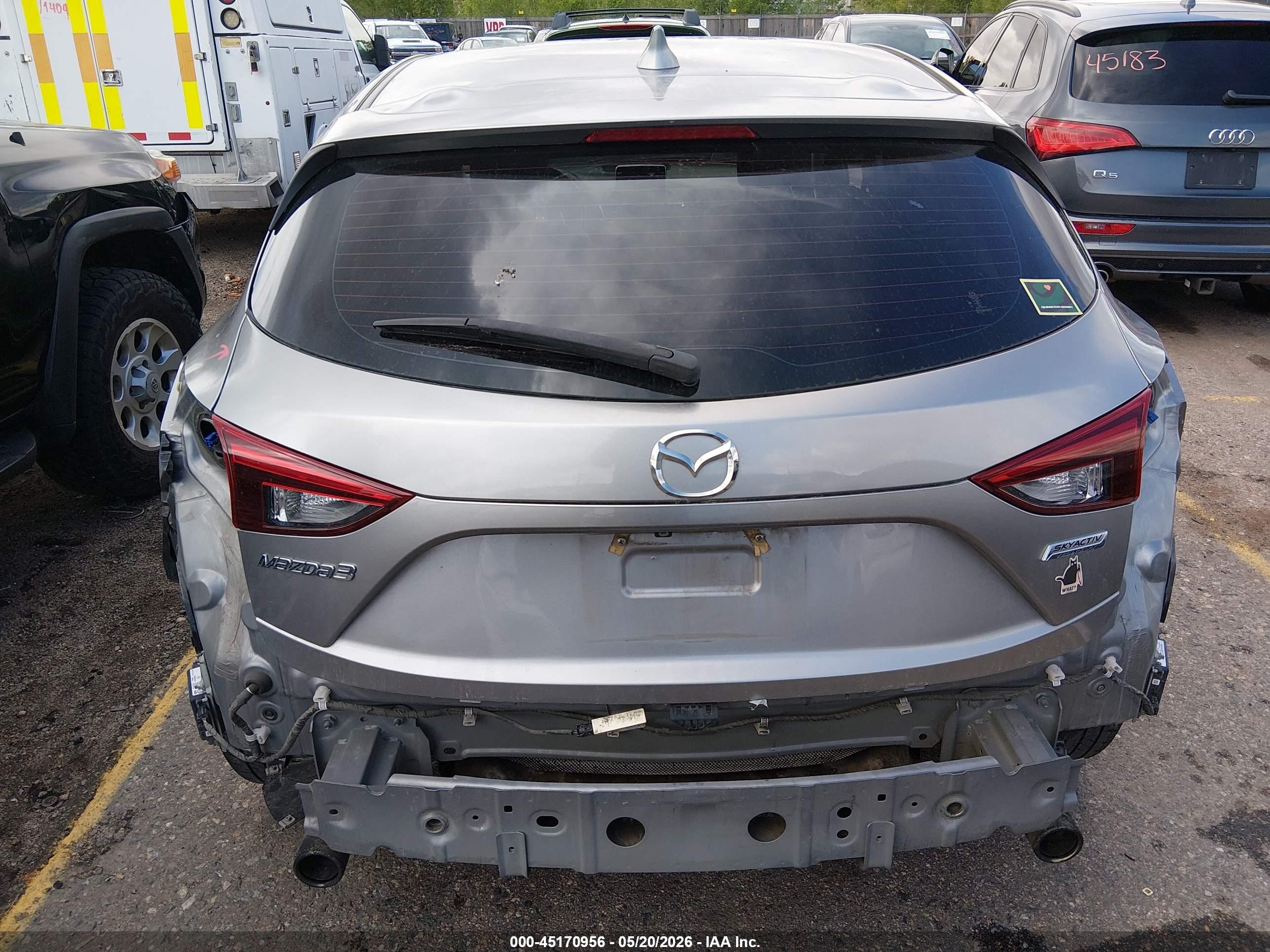 2014 Mazda Mazda3 S Touring Серый vin: JM1BM1L31E1203425