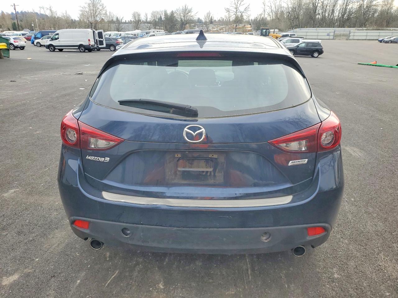 2014 Mazda 3 Touring Blue vin: JM1BM1L32E1165882