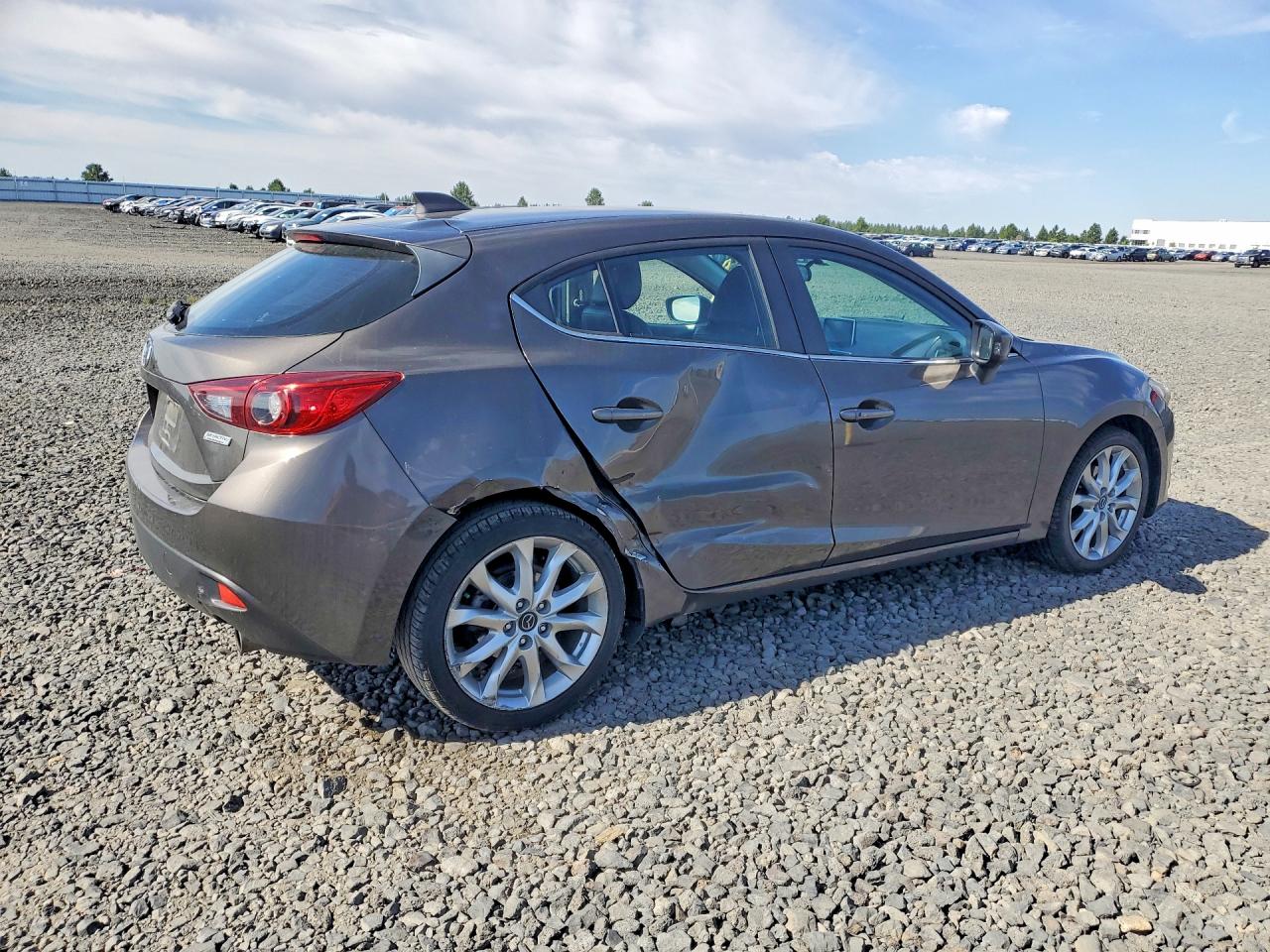 2015 Mazda 3 Touring Charcoal vin: JM1BM1L32F1231459