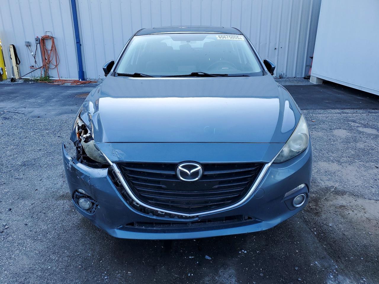 2015 Mazda 3 Touring Teal vin: JM1BM1L32F1239075