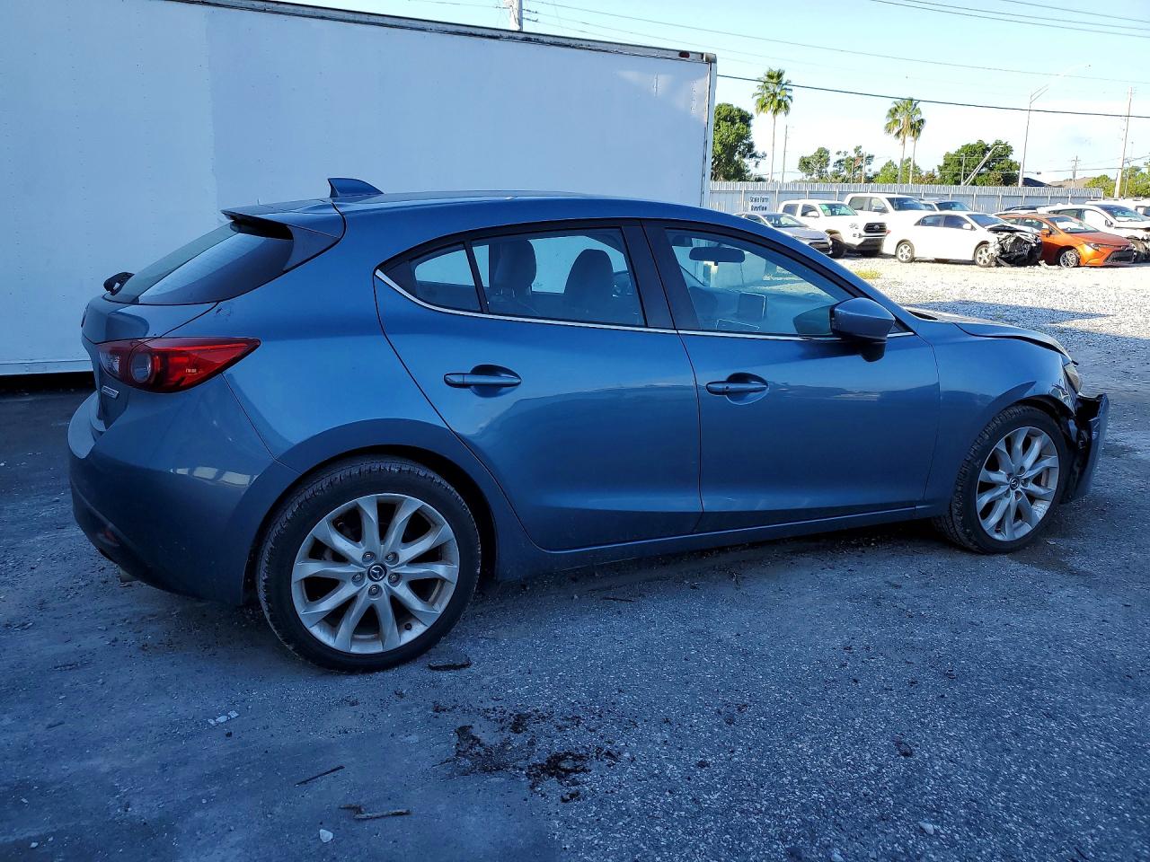 2015 Mazda 3 Touring Teal vin: JM1BM1L32F1239075