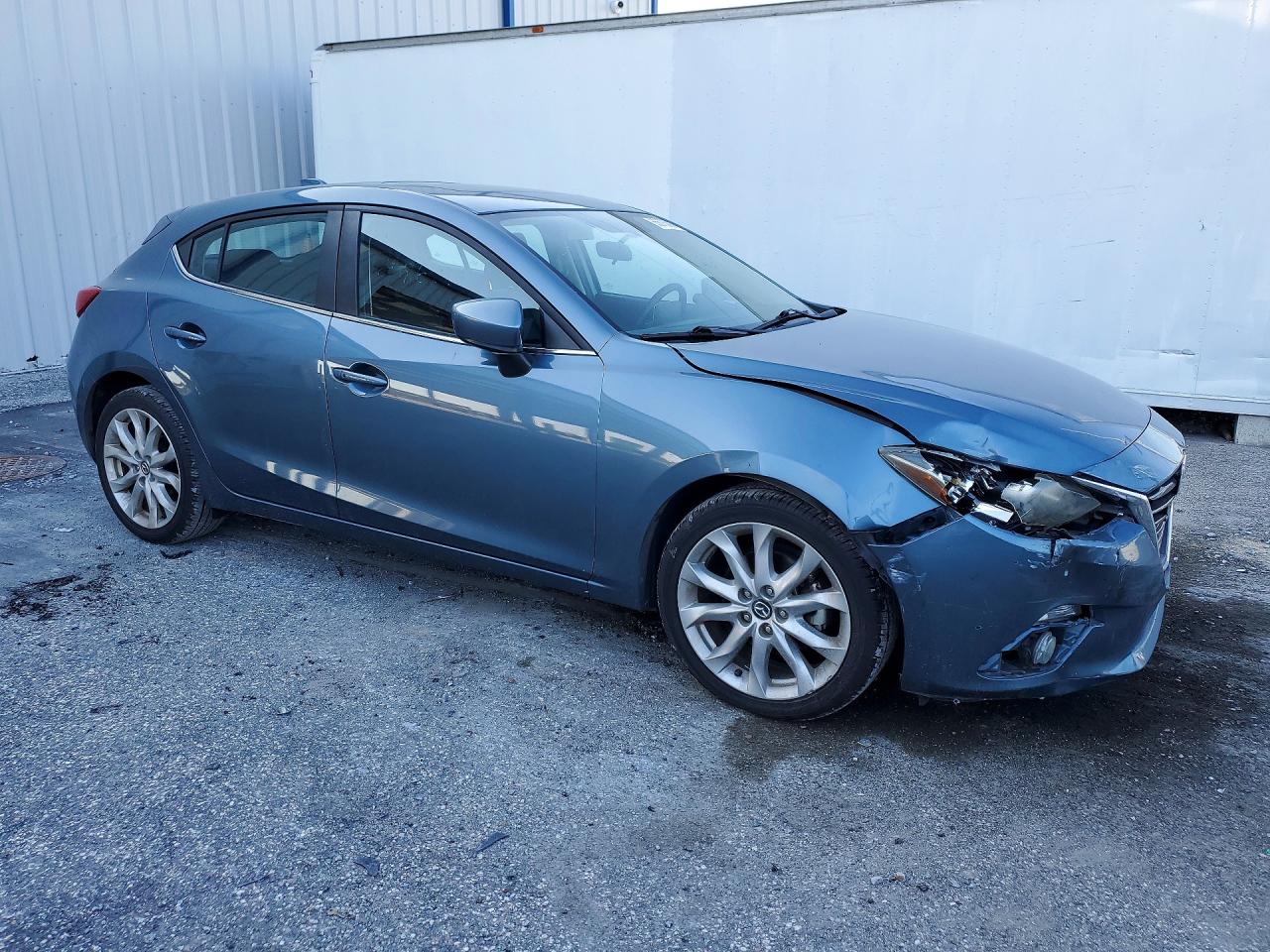 2015 Mazda 3 Touring Teal vin: JM1BM1L32F1239075