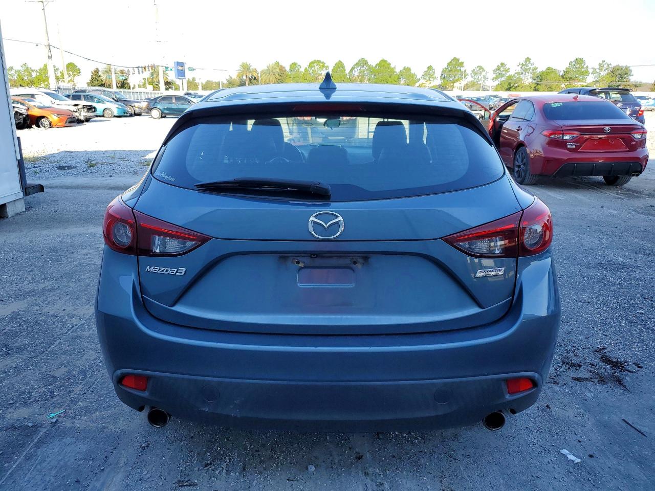 2015 Mazda 3 Touring Teal vin: JM1BM1L32F1239075