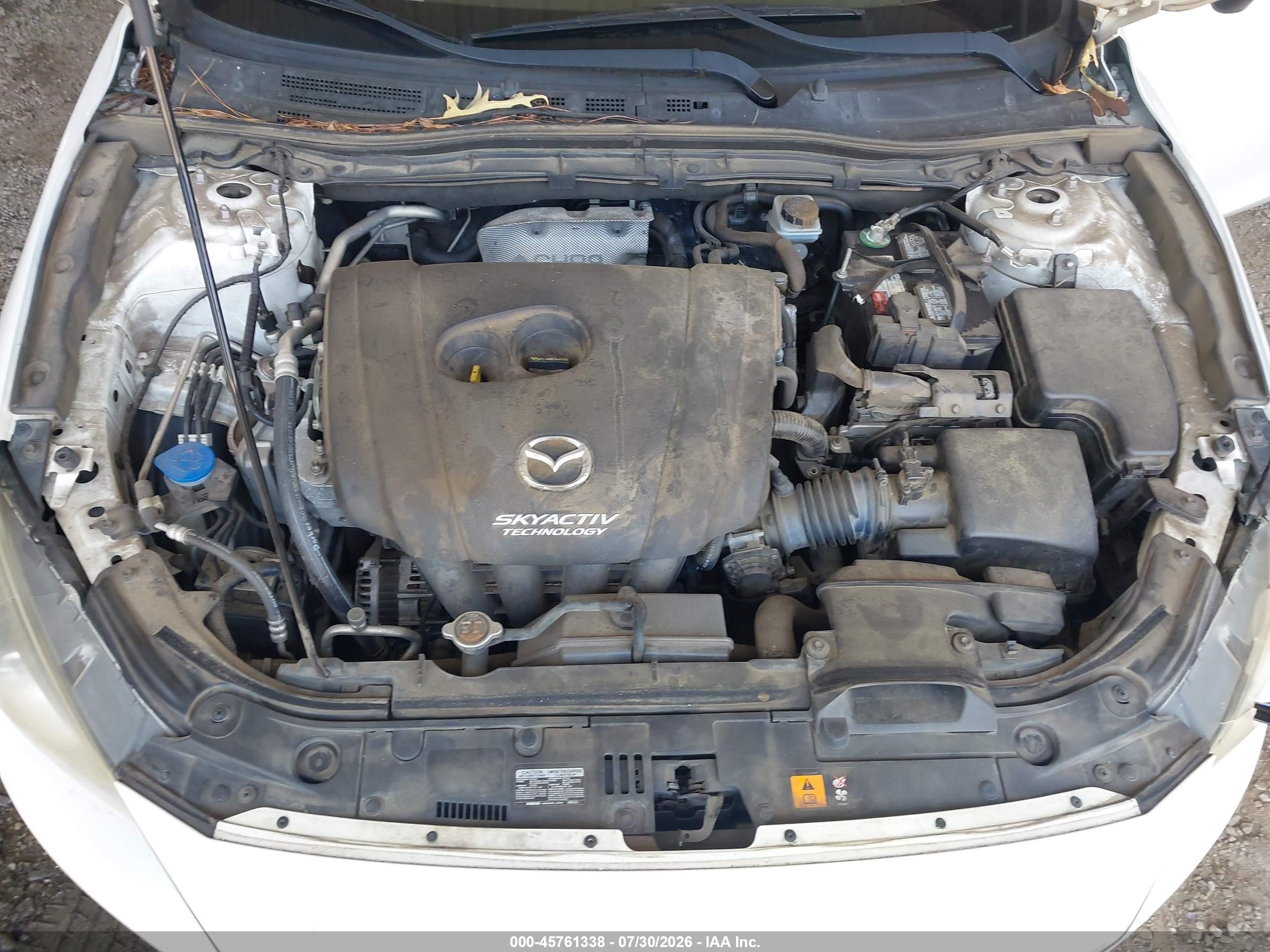 2015 Mazda Mazda3 S Touring Белый vin: JM1BM1L32F1275655