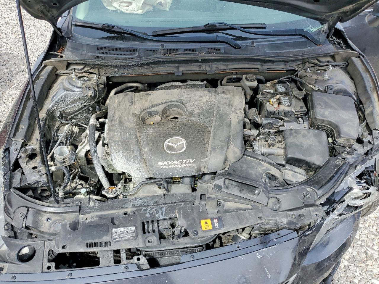 2014 Mazda 3 Touring Серый vin: JM1BM1L33E1127609