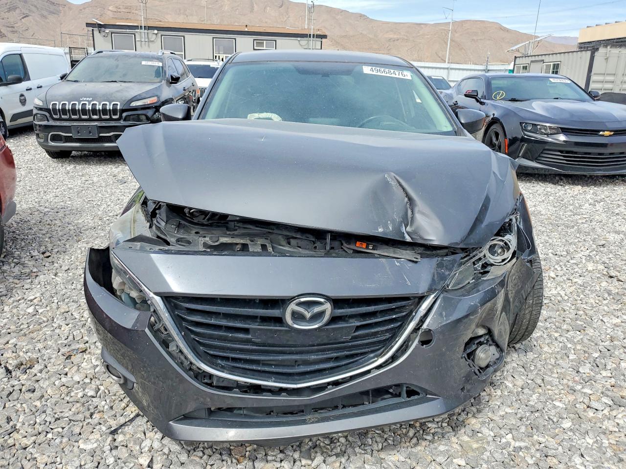 2014 Mazda 3 Touring Серый vin: JM1BM1L33E1127609