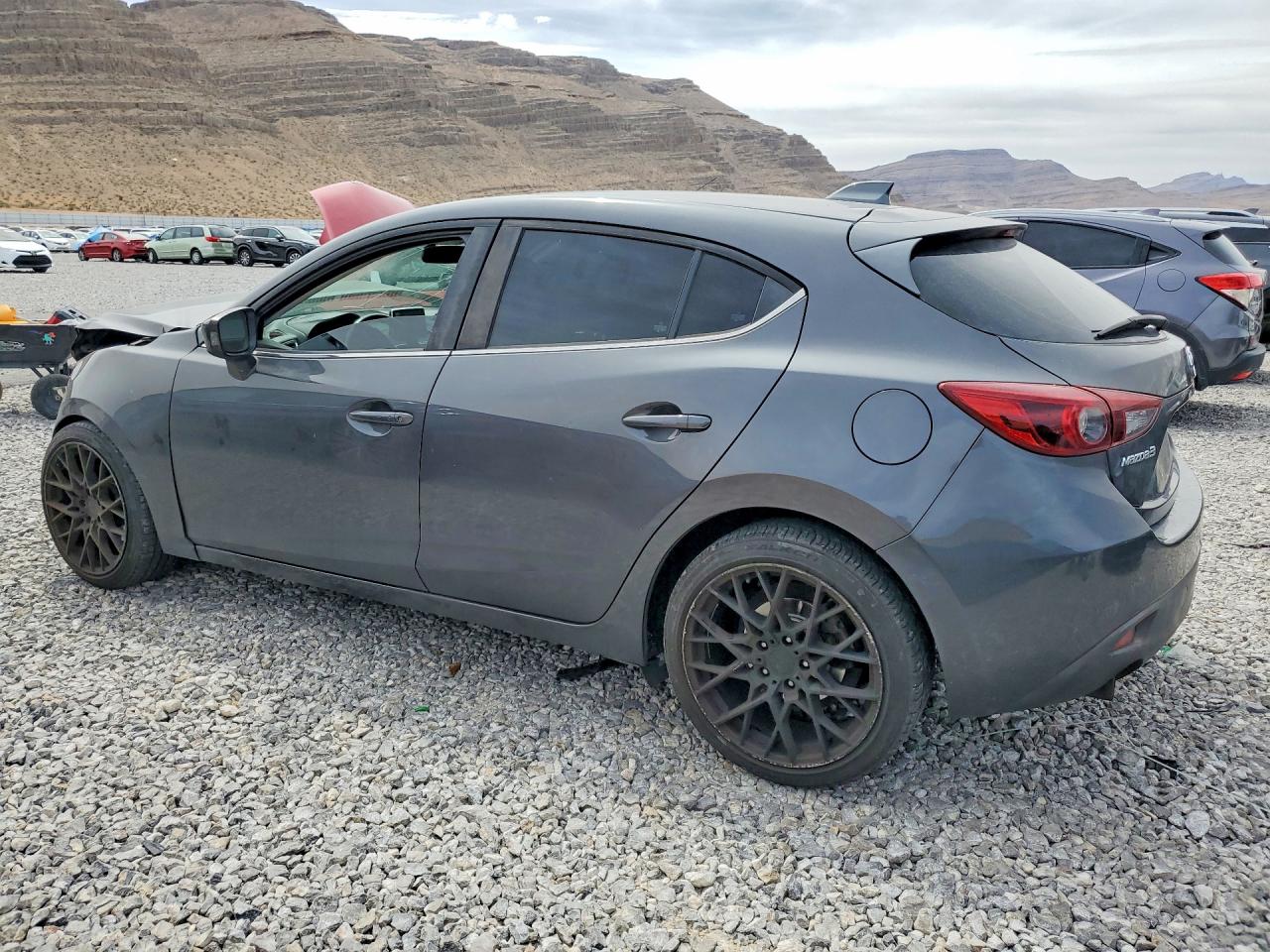 2014 Mazda 3 Touring Серый vin: JM1BM1L33E1127609